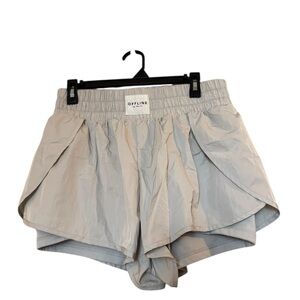 Aerie Gray Athletic Shorts Lightweight Relaxed Fit‎